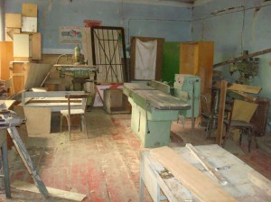 34- Vanadzor VHS  old carpentry workshop which needs total remodeling and modernized equipments
